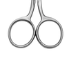 4" Straight Fine Point, Large Ring Scissors