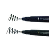 Tombow 62038 Fudenosuke Brush Pen, 2-Pack, Soft & Hard Tip for Calligraphy & Art