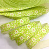 Flowers Printed Cotton Ribbon for DIY Crafts