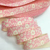Flowers Printed Cotton Ribbon for DIY Crafts