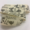 Flowers Printed Cotton Ribbon for DIY Crafts
