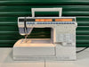 Husqvarna Viking 1100 Sewing Machine With Pedal, Case, Booklets. - READ