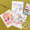 Playful Pollinators Watercolor Painting Kit - (Large)