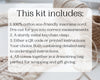Macrame keychain DIY craft kit. Beginner Macrame kit.