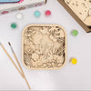 3D DIY Wood Painting Kit for Kids – Dino