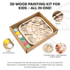 3D DIY Wood Painting Kit for Kids – Dino