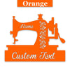 Sewing Machine Personalized Metal Art Decor Sign